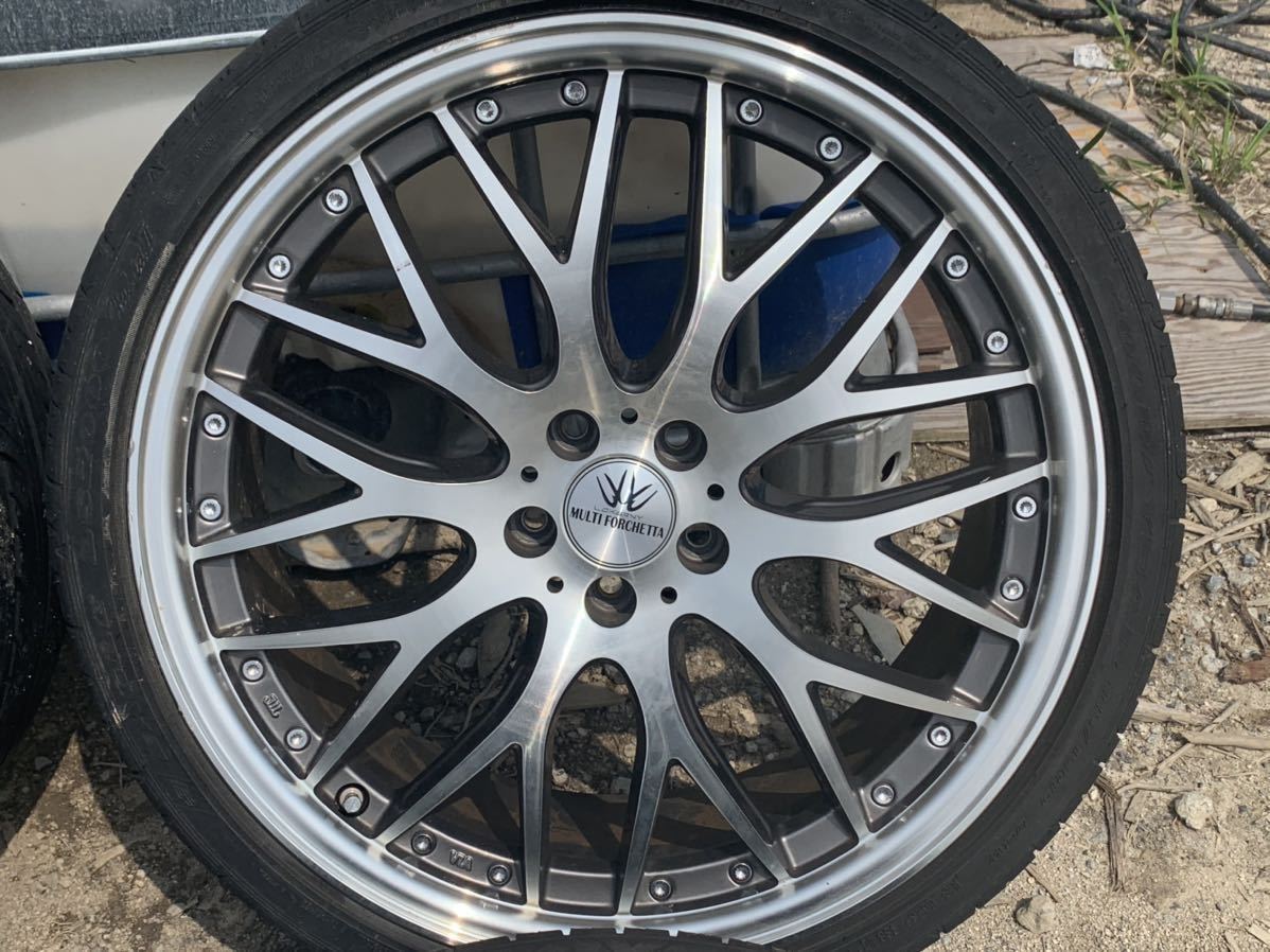 ロクサーニ MULTI FORCHETTA BADX 19×7.5J +48 114.3×5 + ECO TOUR