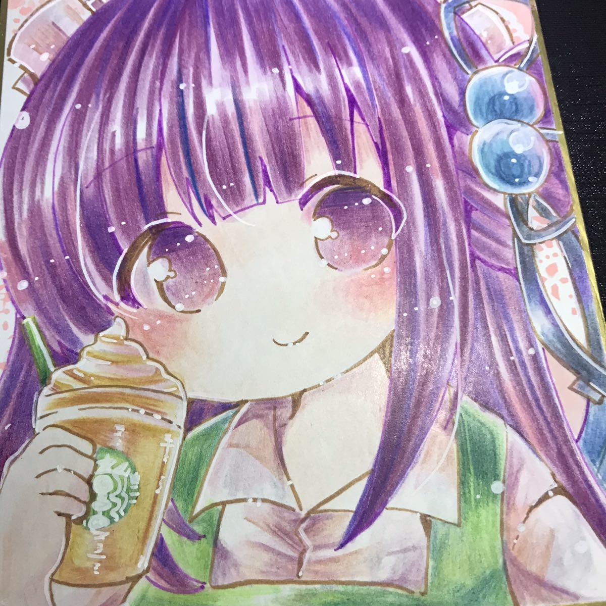 手描きイラスト ホロライブ 湊あくあ Vtuber 手描きイラスト 売買されたオークション情報 Yahooの商品情報をアーカイブ公開 オークファン Aucfan Com