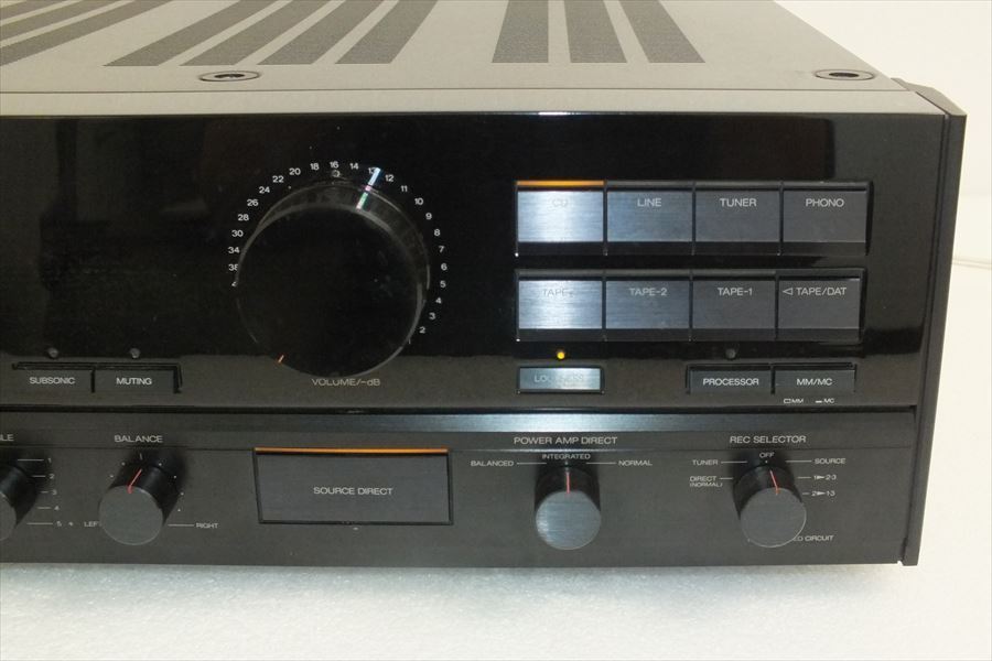 ☆SANSUI サンスイ AU-α707 プリメインアンプ オーディオ機器 動作・音