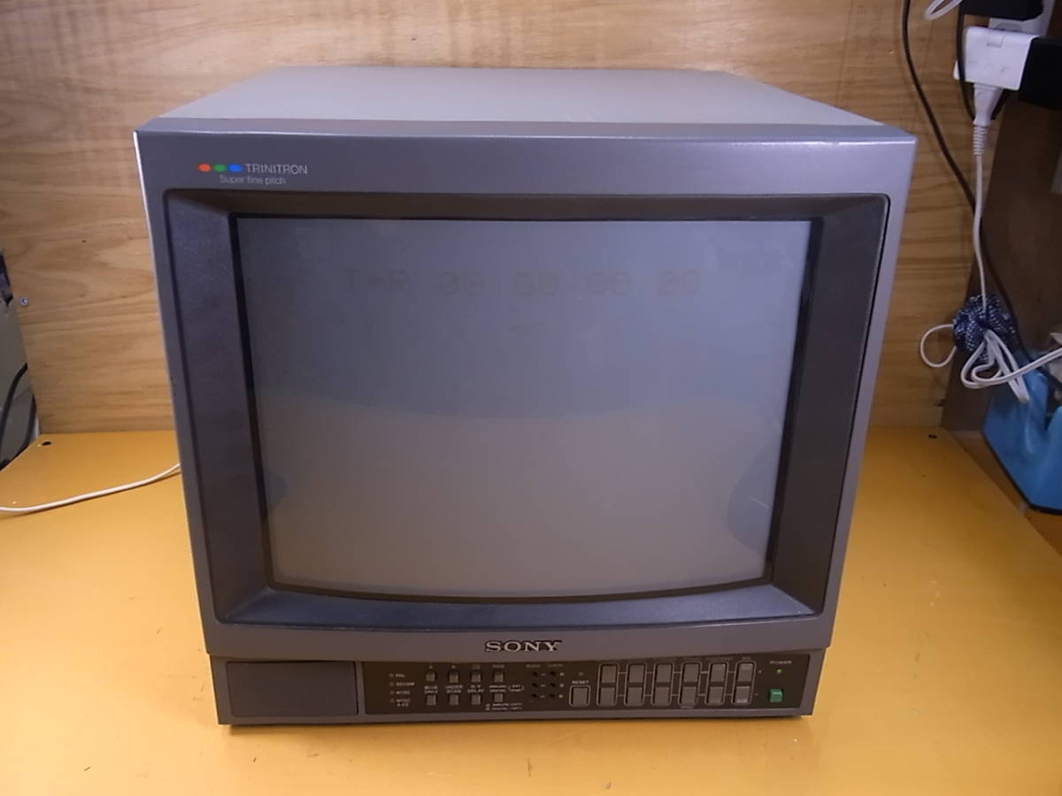 SONY トリニトロン - Yahoo!オークション 中古[PG]8日保証 PVM-14M1J 