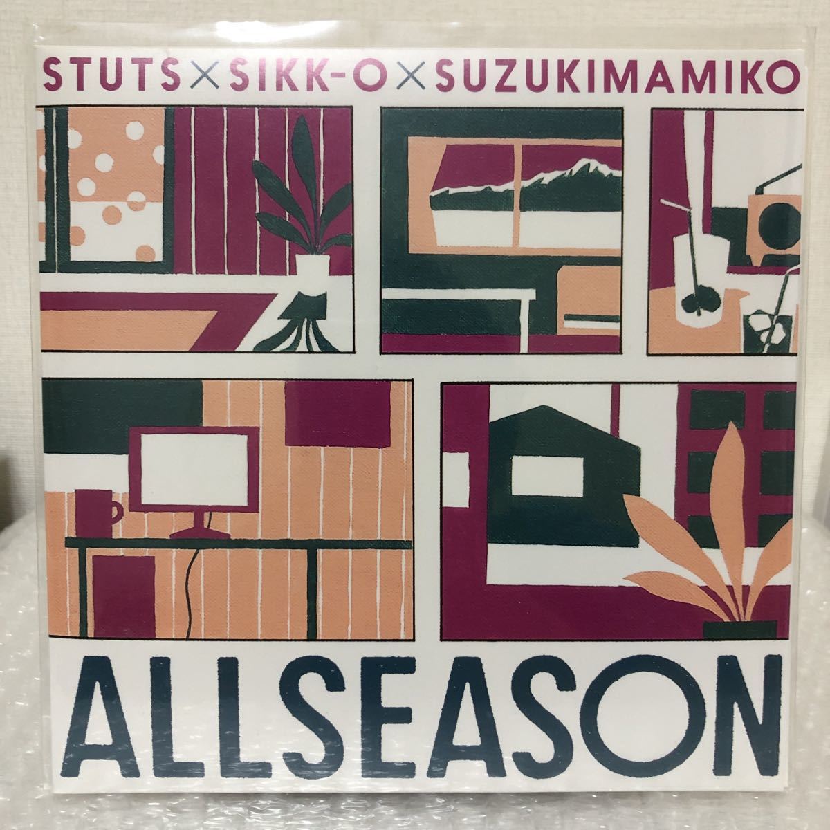 半額SALE 激レア 7inch STUTS×SIKK-O×鈴木真海子/ALL SEASON EP (検
