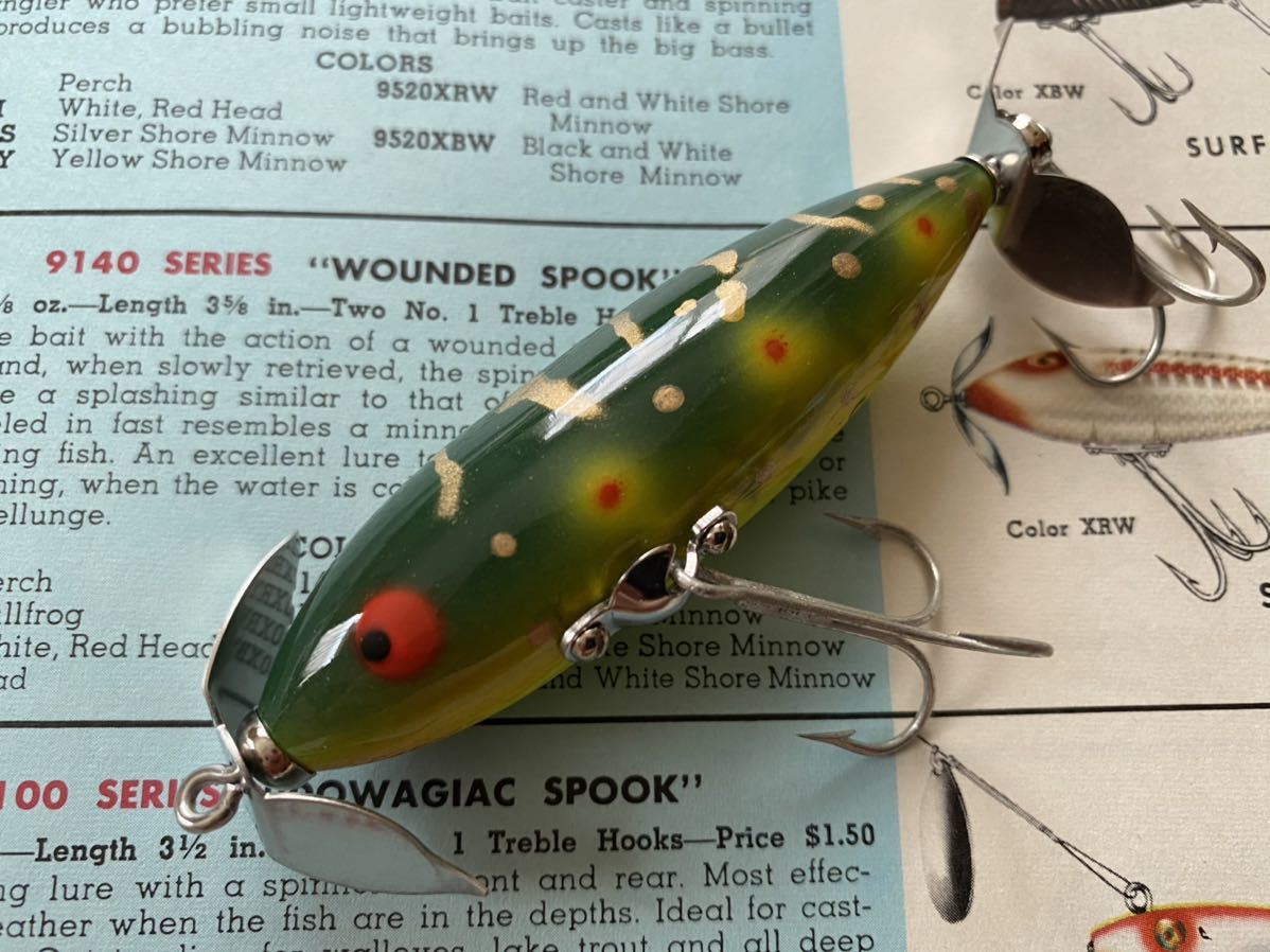 Old Heddon Wounded Spook BF 直ペラ ヘドン/garciaplanosaurus