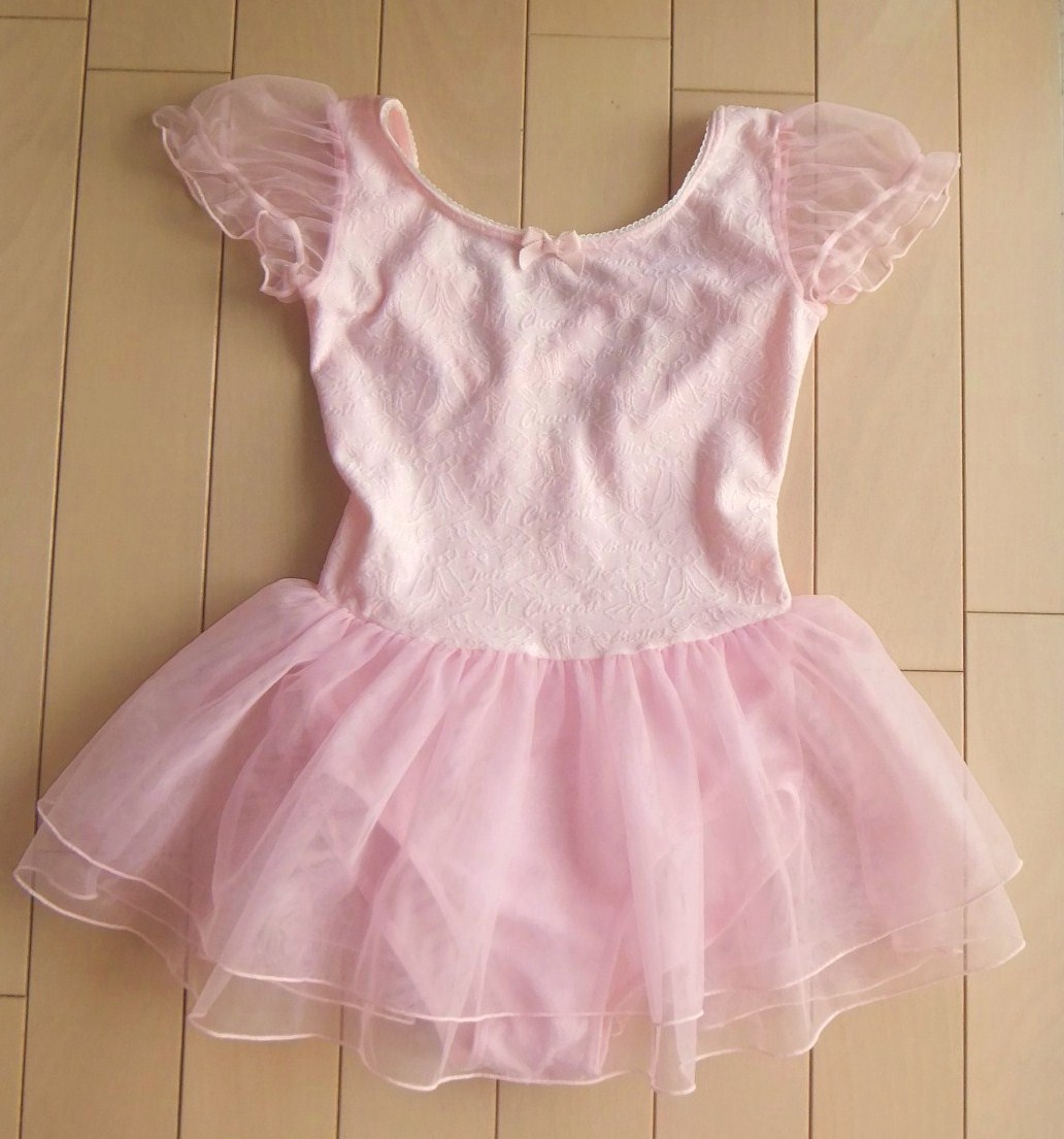  Chacott KIDS チャコット キッズ バレエ レオタード 130K 125 135cm ピンク 少々難有り品(レオタード)｜売買されたオークション情報、yahooの商品情報をアーカイブ公開 - オークファン ウエア（子ども用）