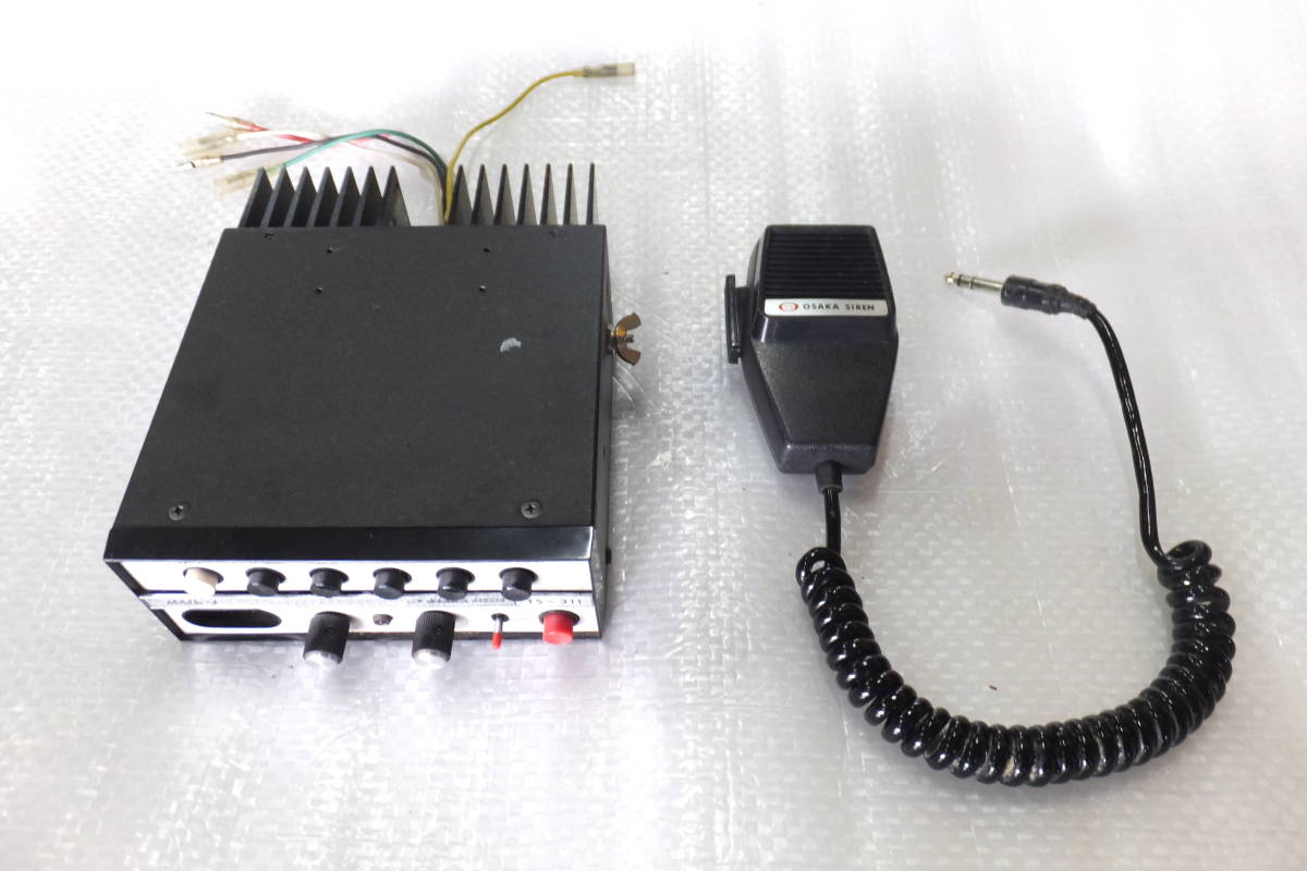 大阪サイレン SIREN サイレンアンプ 12V OSAKA MK-8 最大30W TSK-502