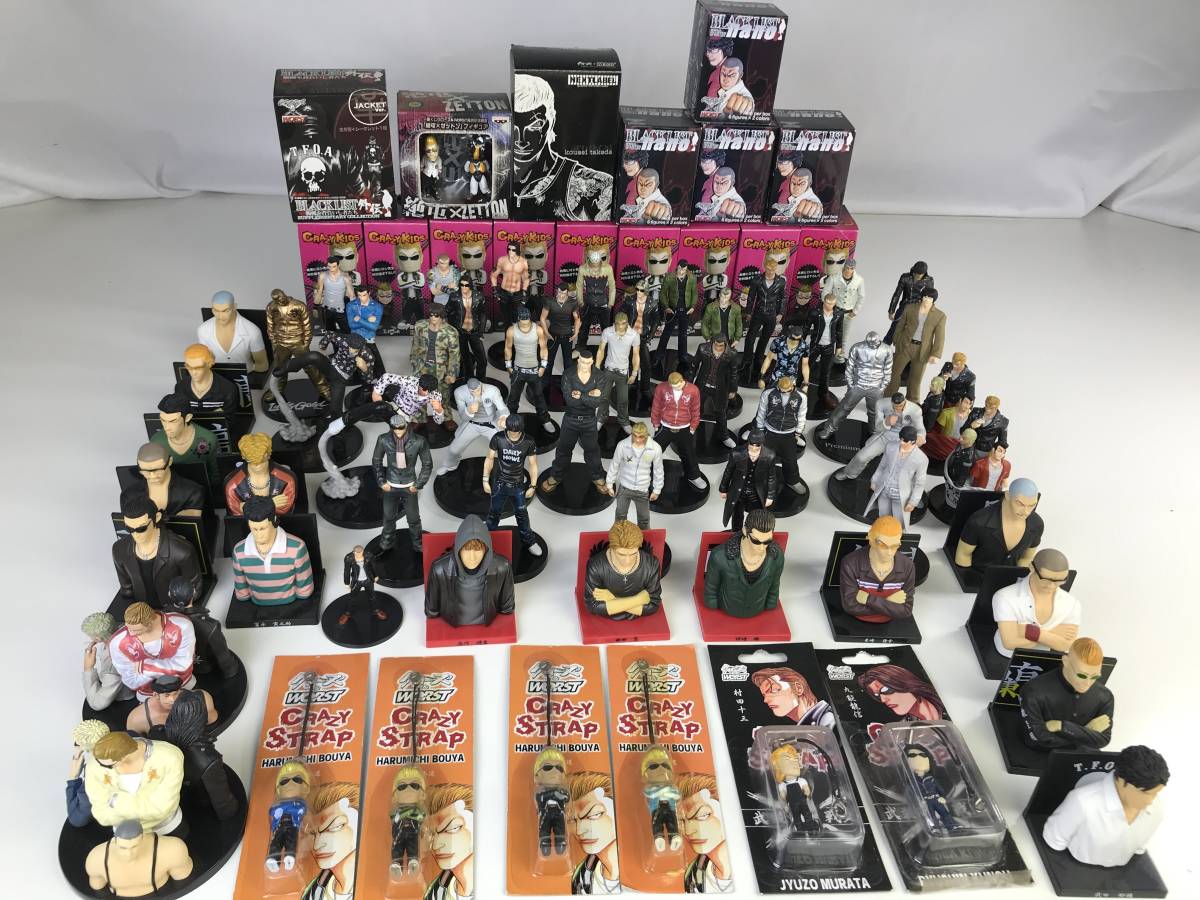 新作入荷，新作入荷，HOT 9236 クローズ フィギュアセット 品(クローズ WORST)｜売買されたオークション情報、yahooの商品情報をアーカイブ公開 - オークファン その他