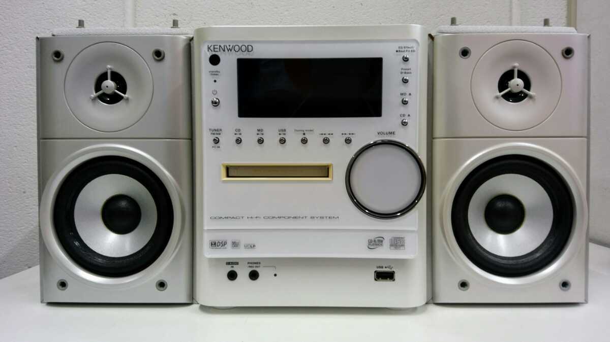 ☆動作良好品！KENWOOD/ケンウッド☆コンパクトHi-Fi システムコンポ