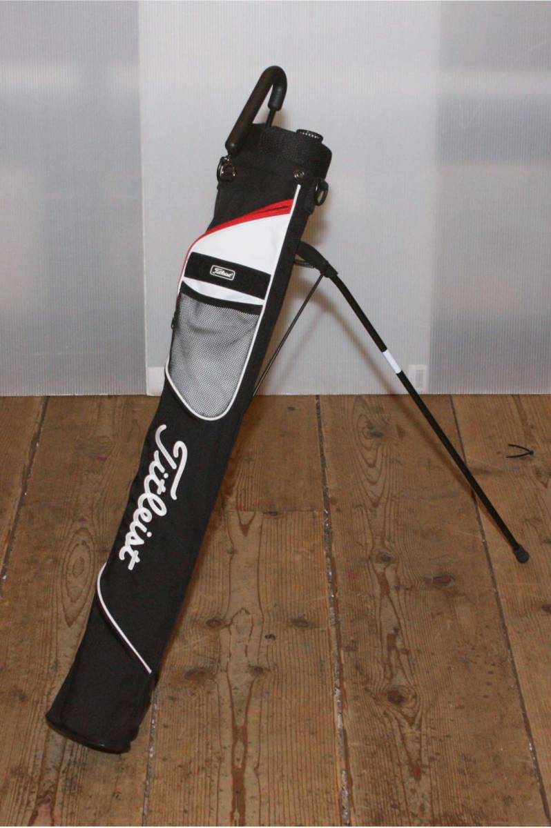 赤字超特価，セール ゴルフバッグ Titleist セルフスタンド 黒 フード キャディバッグ タイトリスト(タイトリスト)｜売買されたオークション情報、yahooの商品情報をアーカイブ公開 - オークファン キャディバッグ