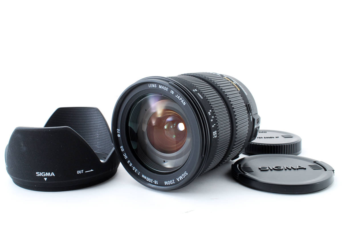 美品 Tamron AF 28-300mm F3.5-6.3 XR Canon ☆極上品☆シグマ SIGMA AF 18-200mm F3.5-6.3 DC OS キヤノン CANON