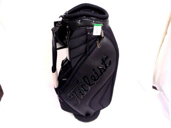 1000円スタート キャディバッグ Titleist CB991-BK シンプルアスリート