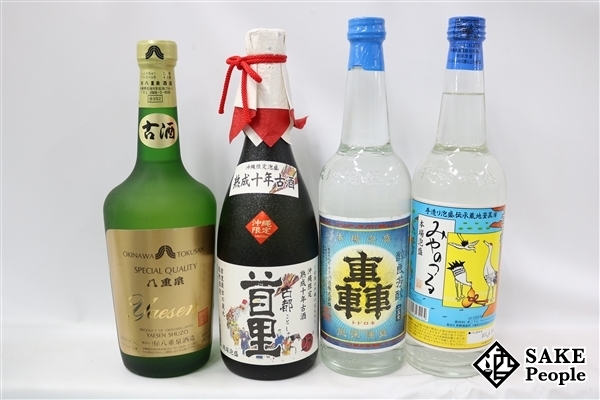 お得，最新作 注目 焼酎4本セット 古都首里 10年熟成 720ml 箱 本場泡盛 轟 600ml 本場泡盛 宮之鶴 600ml 泡盛 八重泉 720ml(焼酎)｜売買されたオークション情報、yahooの商品情報をアーカイブ公開 - オークファン その他