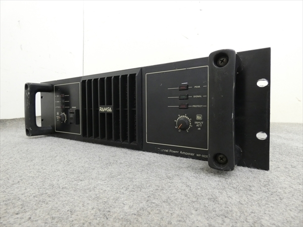 Panasonic パナソニック 4chパワーアンプ WP-D204 RAMSA⁄ラムサ