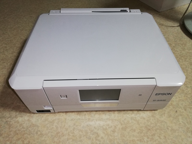 EPSON インクジェット複合機 EP-808AW 廃インクエラー EP-808AW