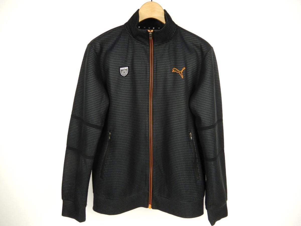 新作入荷，限定SALE aday プーマ PUMA 長袖フルジップブルゾン/アウター/薄手 黒&times;オレンジ/ブラック M レターパックプラス発送可 21003(プーマ)｜売買されたオークション情報、yahooの商品情報をアーカイブ公開 - ジャンパー、ジャケット