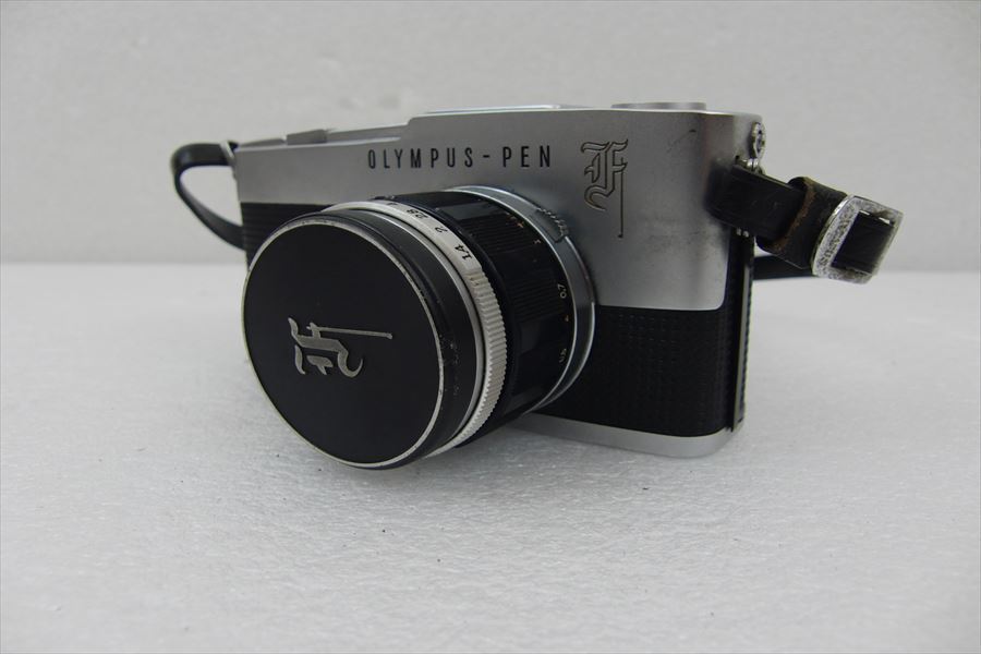 【箱・タグ付★G.ZUIKO】オリンパス-S OLYMPUS-S フィルムカメラ ▽ OLYMPUS オリンパス PEN-F カメラ G.zuiko Auto-S 1:1.4 F=40mm