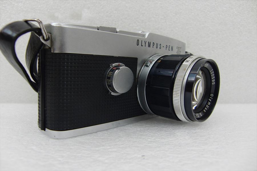 ▽ OLYMPUS オリンパス PEN-F カメラ G.zuiko Auto-S 1:1.4 F=40mm