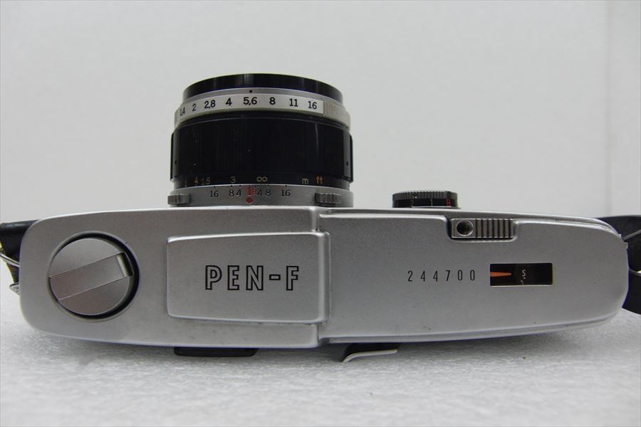 【箱・タグ付★G.ZUIKO】オリンパス-S OLYMPUS-S フィルムカメラ ▽ OLYMPUS オリンパス PEN-F カメラ G.zuiko Auto-S 1:1.4 F=40mm