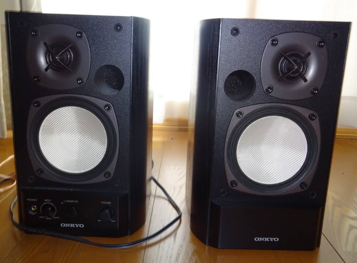 ONKYO 【GX-500HD】 パワードスピーカー【ONKYO】 【中古品】【アンプ