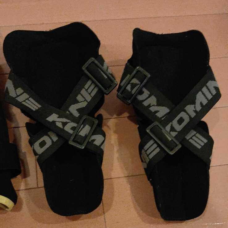 タイチ　膝　ニーガード　プロテクター　TRV045 Lサイズ　+　コミネ　肘　エルボーガード SK-610 送料無料_6