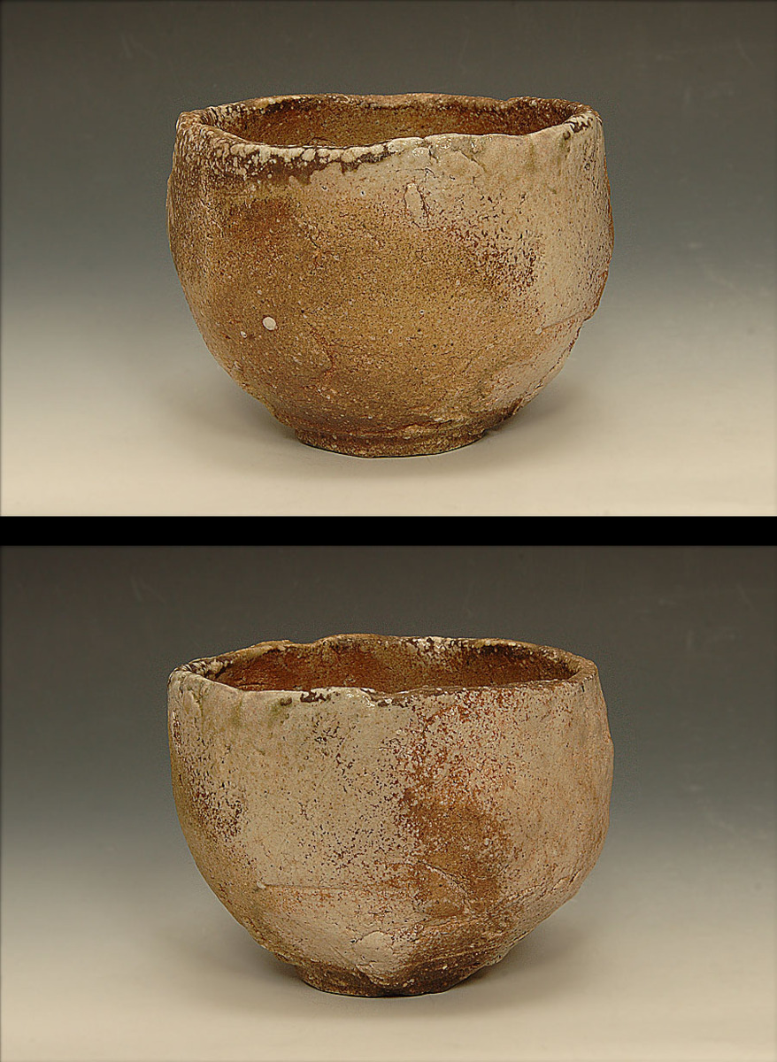 ☆星夢☆TT34 谷本貴 （師：谷本景） 伊賀茶碗 共箱 茶道具 徳利