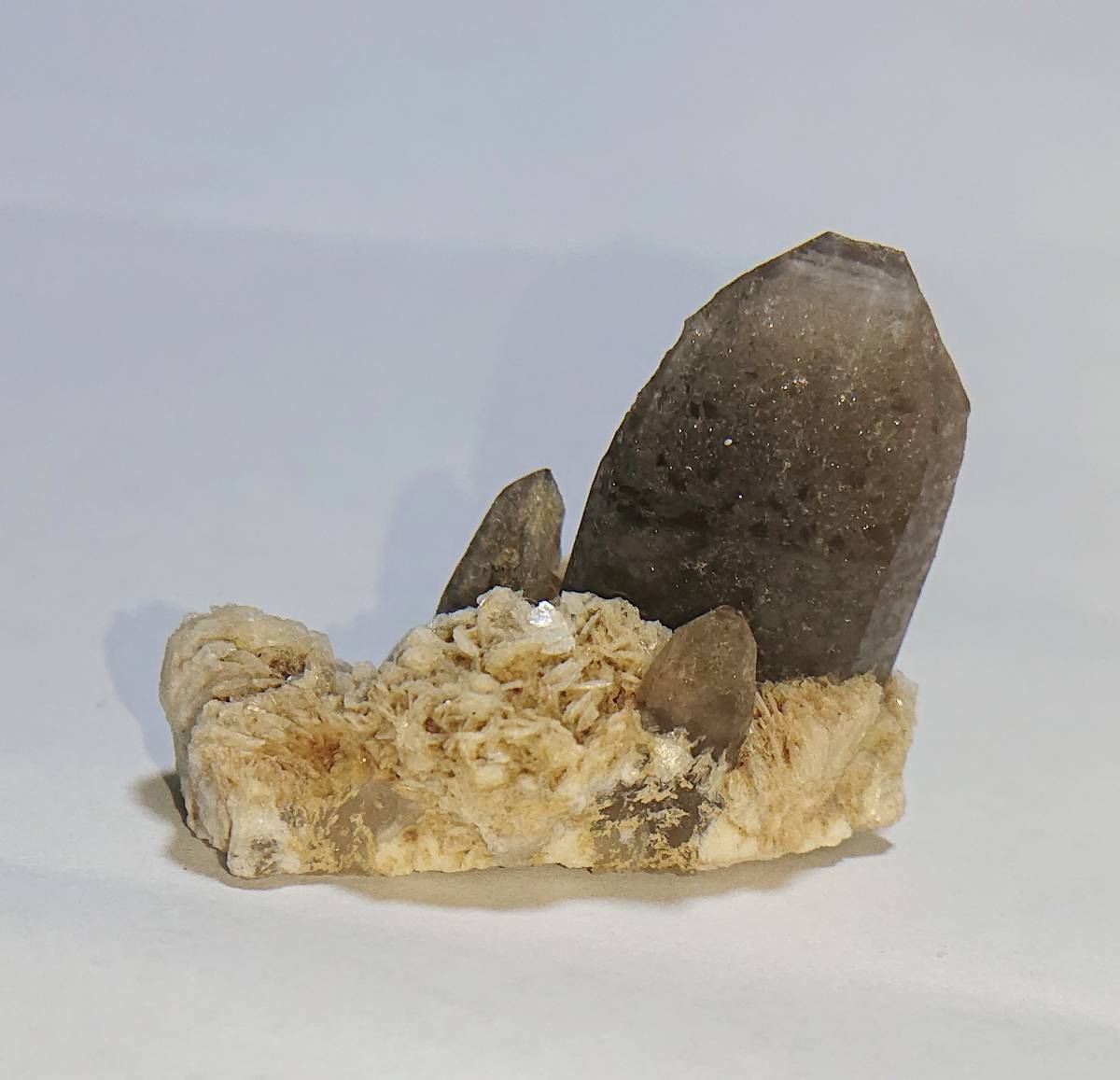 米国 コロラド クリスタルクリーク／スモーキークォーツ(煙水晶)クラスター