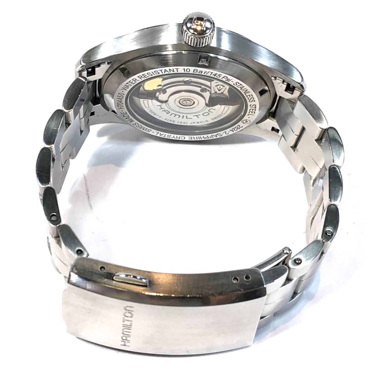 1点物になります。 ▽ハミルトン HAMILTON H704450 カーキ フィールド 