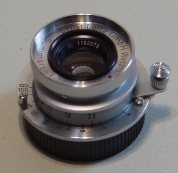 Ernst Leitz Summaron f=3.5㎝ 1:3.5 Summaron Lens 35mm