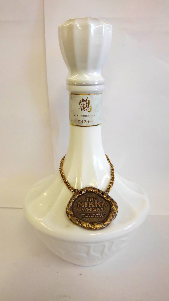 得価，新作登場 X174-I4-8137 NIKKA ニッカ 鶴 陶器ボトル 白瓶 ウイスキー 700ml 43度 未開栓 ⑯(日本)｜売買されたオークション情報、yahooの商品情報をアーカイブ公開 - オークファン 日本