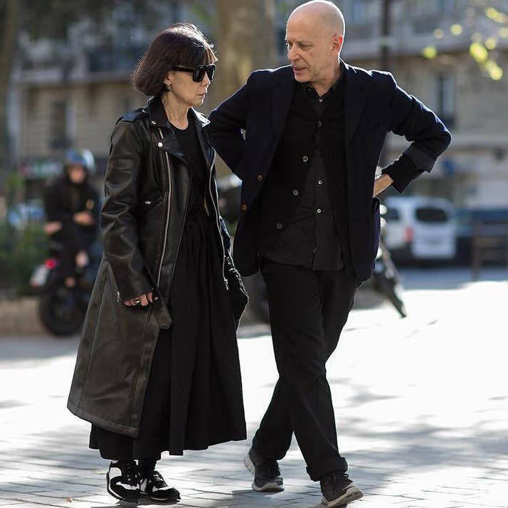 川久保玲着 レザー ライダースコート BLACK COMME des GARCONS 15AW