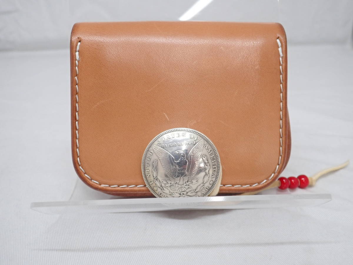ゴローズ　中財布　ブラウン goro's（ゴローズ） 中財布 5セントコンチョ サドルレザーウォレット 2