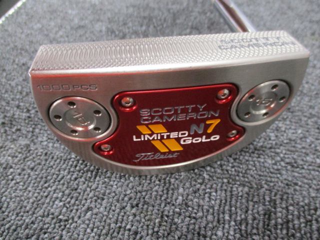 限定セール，HOT 福岡春日 0221 タイトリスト Limited GoLo N7/オリジナルスチール 34 //3.5(スコッティ・キャメロン)｜売買されたオークション情報、yahooの商品情報をアーカイブ公開 - オークファン 男性右きき用