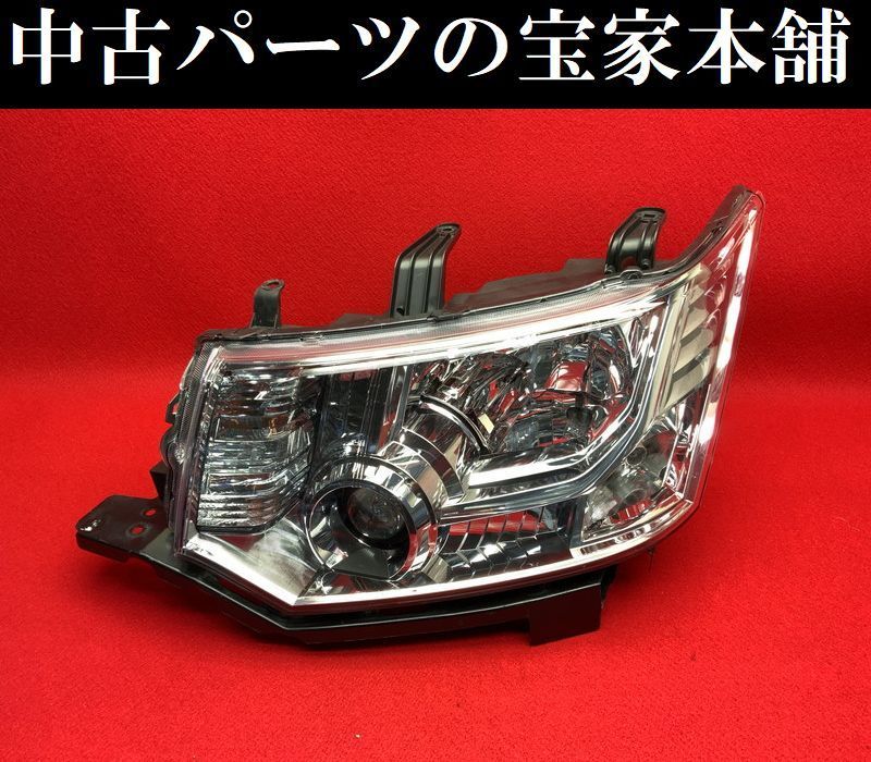MT039 CV5W デリカ D:5 G プレミアム 4WD 純正 左ヘッドライト HID