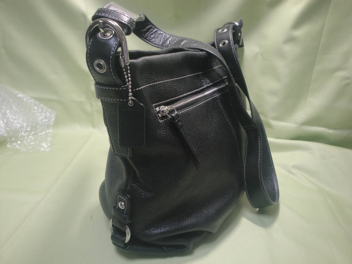 ショルダーバッグ レザー コーチ 本革 男女兼用 極美品COACH オールド