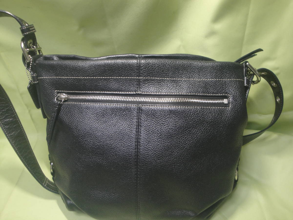ショルダーバッグ レザー コーチ 本革 男女兼用 極美品COACH オールド 