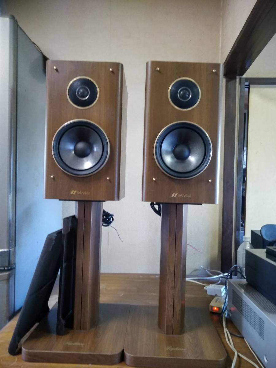 SANSUI サンスイビンテージスピーカー SP-300S 防磁設計 専用ケーブル
