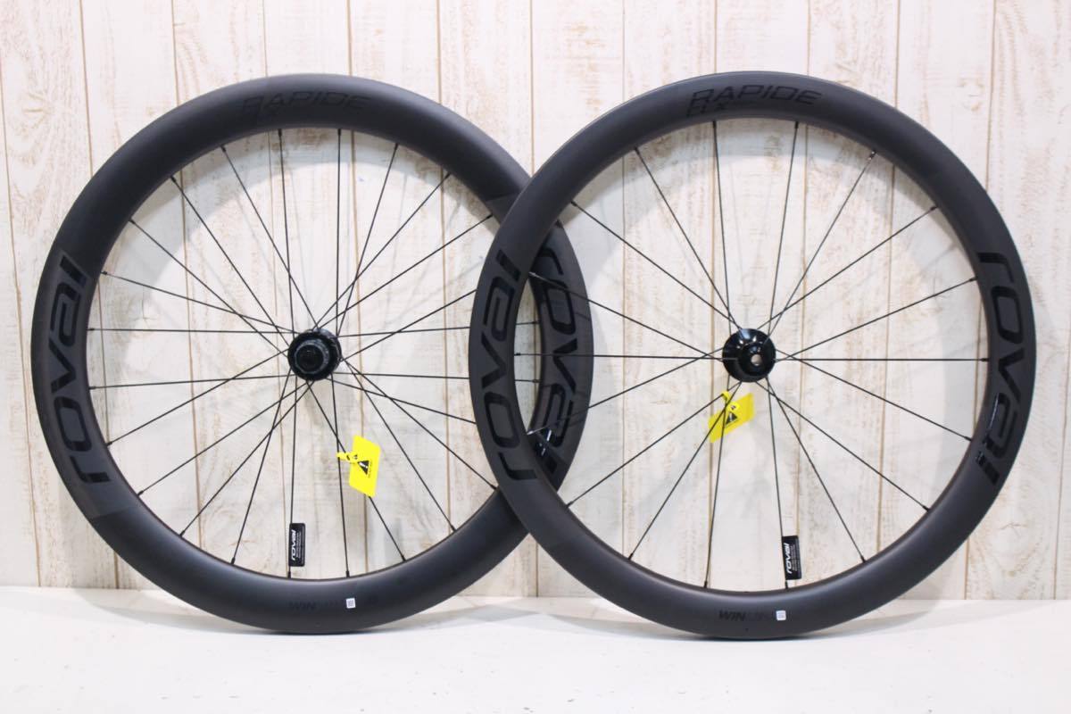  Roval ロヴァール Rapide CLX DISC 2021 EXPフリーボディ採用 最新モデル シマノフリー 11s対応 カーボンクリンチャー 新車外し(27インチ、700C)｜売買されたオークション情報、yahooの商品情報をアーカ ホイール（完組、手組）
