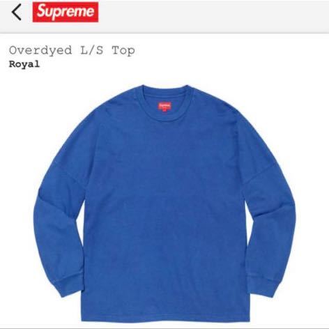 Supreme - Overdyed L⁄S Top | Logo – Preview 0 Spring⁄Summer eBay