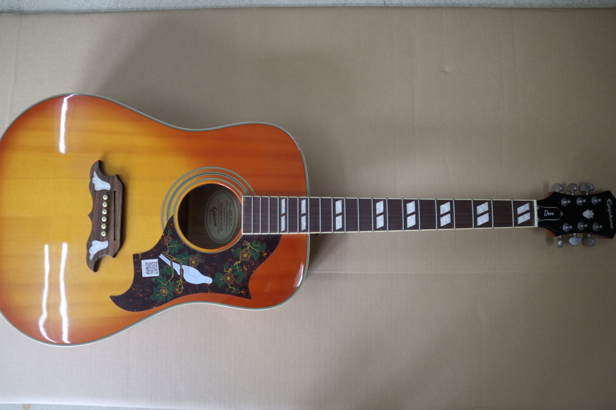 Epiphone DOVE Violinburst ダブ Pro) エレアコ Studio (DOVE PRO PRO 