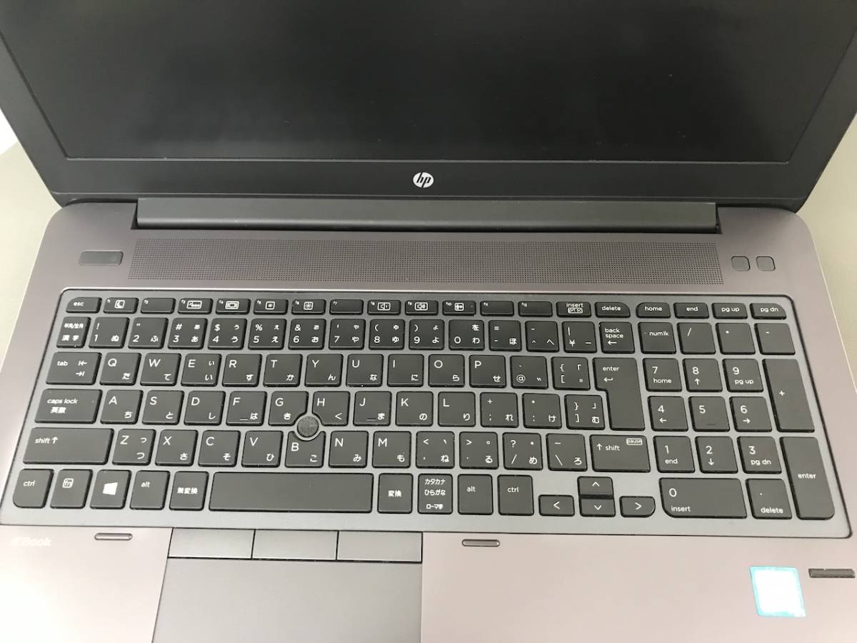 KD86【ジャンク品・パーツ取り】HP / ZBook15 G3 Mobile Workstation