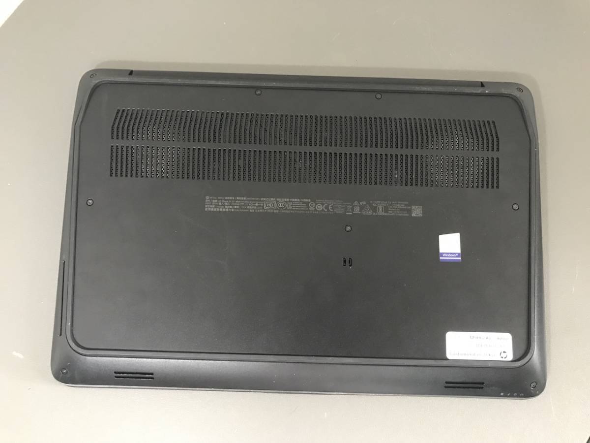 KD86【ジャンク品・パーツ取り】HP / ZBook15 G3 Mobile Workstation
