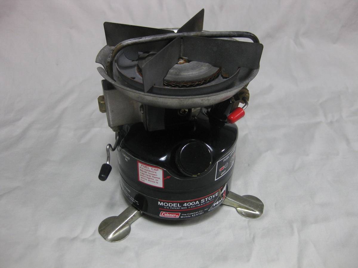 人気SALE，格安 ジャンク Coleman Peak 1 コールマン ピーク1 400A 黒 1987年モデル(ガソリン)｜売買されたオークション情報、yahooの商品情報をアーカイブ公開 - オークファン ガソリン