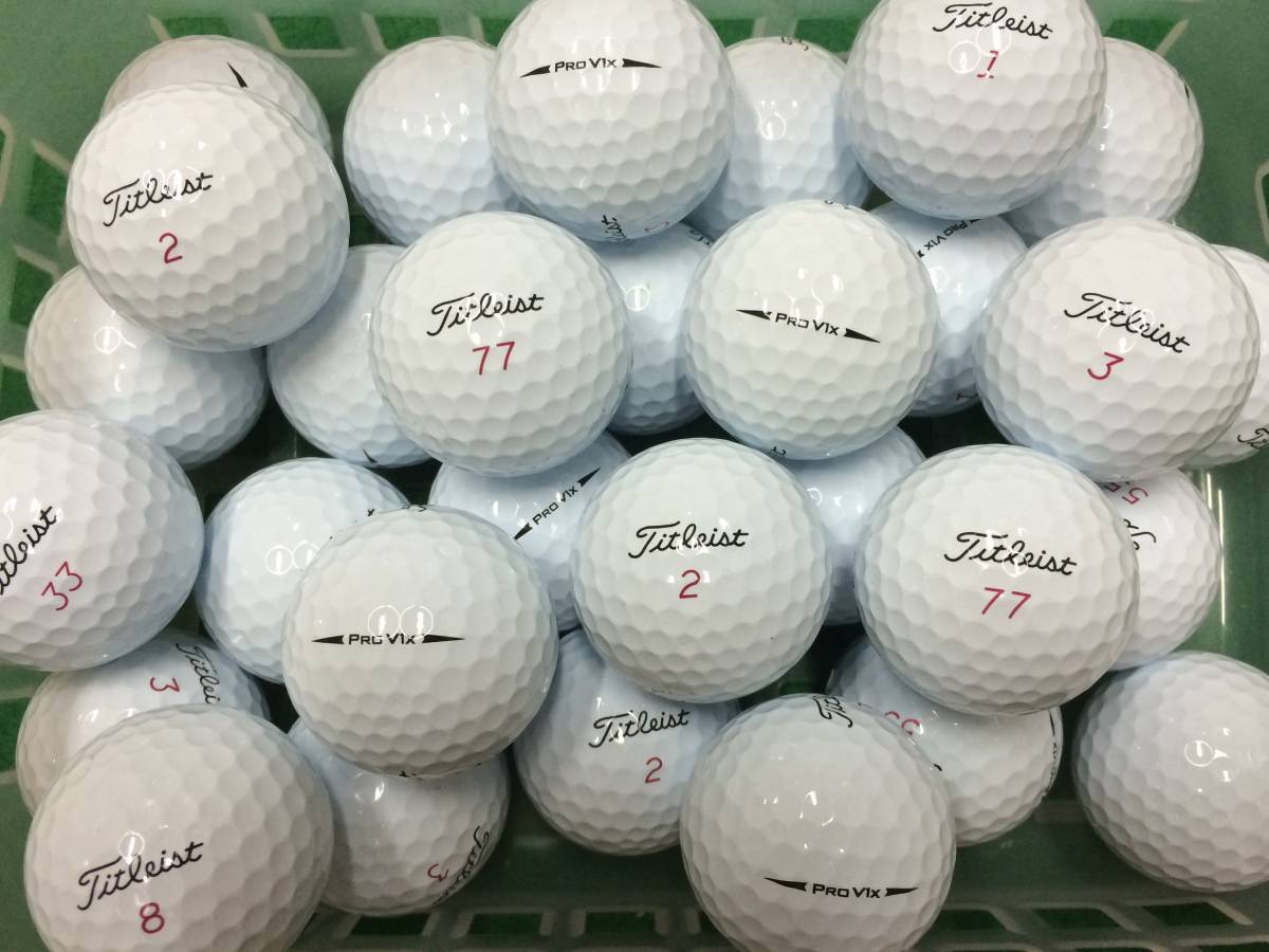 新作，人気セール 特 A級 タイトリスト PRO V1x 2017年モデル 30個 ロストボール(30個～)｜売買されたオークション情報、yahooの商品情報をアーカイブ公開 - オークファン ボール