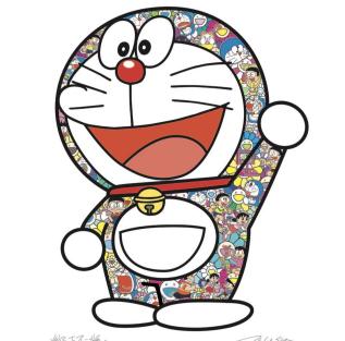 村上隆 ドラえもん ポスター さぁ！行くぞ！ MURAKAMI Takashi