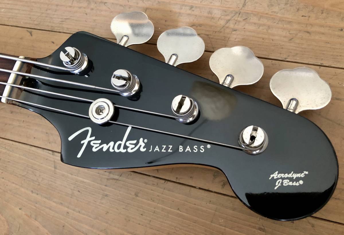 美品 名器 Fender Japan フェンダー ジャパン AJB Black Aerodyne jazz