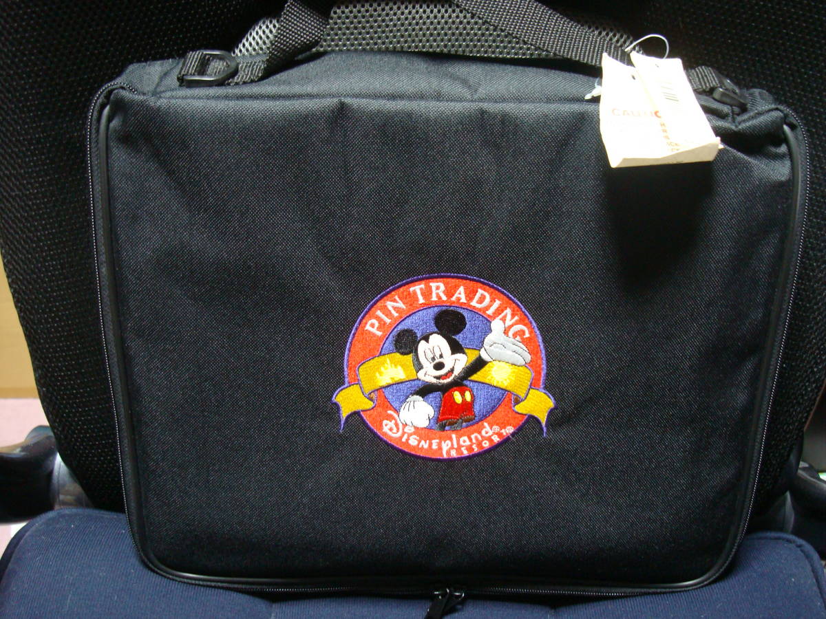 ディズニー好きな アメリカディズニーランドのピントレード用バッグ 