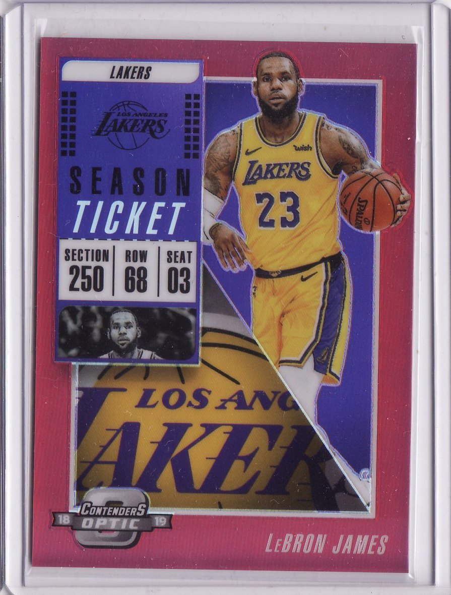 【HOT，定番】 2008-09 Contenders Optic Red Prizm Lebron James Lakers(その他)｜売買されたオークション情報、yahooの商品情報をアーカイブ公開 - オークファン その他