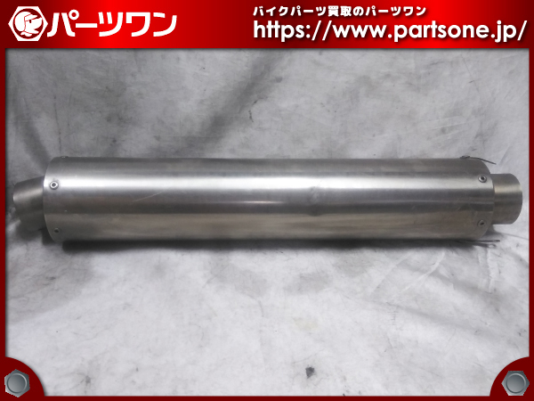 ○中古品○差込径：60.5mm 汎用 チタンサイレンサー φ100×500mm○[M