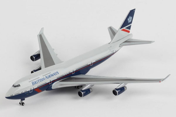 ヘルパウィングス 1/500 B747-400 ブリティッシュエアウェイズ G-BNLY