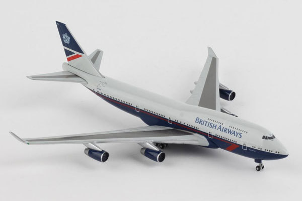 ヘルパウィングス 1/500 B747-400 ブリティッシュエアウェイズ G-BNLY