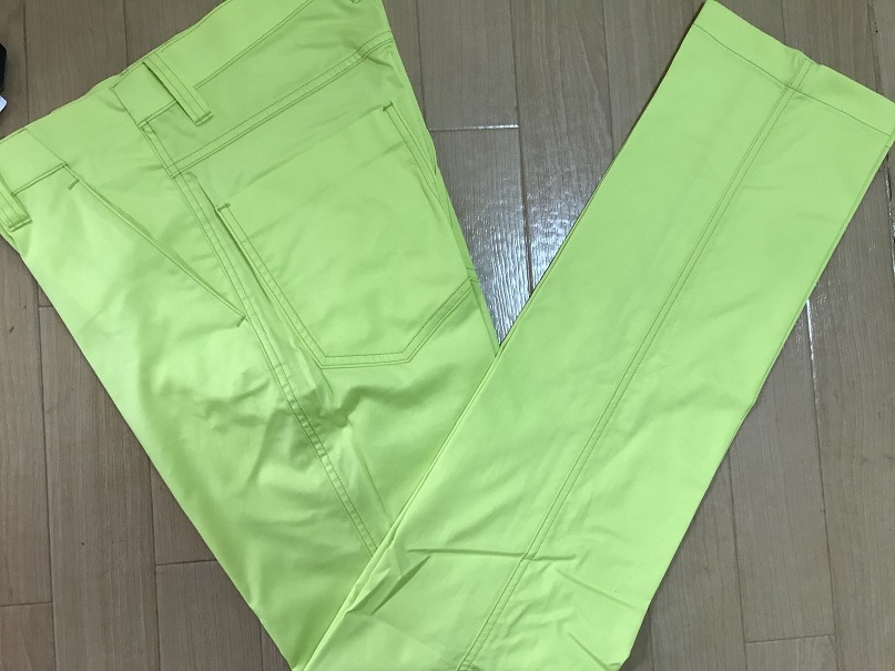 人気定番，爆買い BRIDGESTONE GOLF ブリヂストンゴルフ TOUR B ストレッチストレートパンツ NGM01K イエロー ８５(84cm～)｜売買されたオークション情報、yahooの商品情報をアーカイブ公開 - オークファン パンツ、スラックス