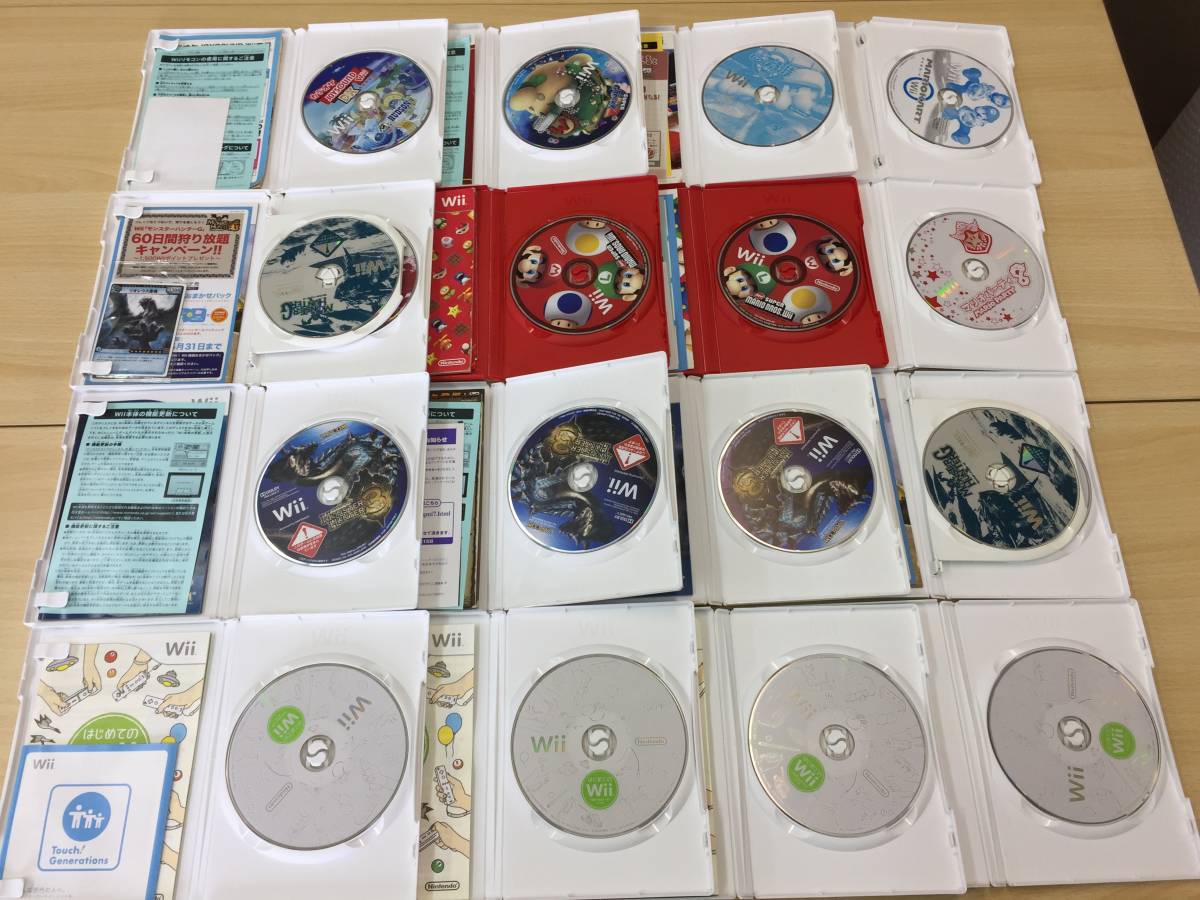 G689)Wii ソフト ジャンク 大量 まとめ ソフト まとめ売り wii 27本